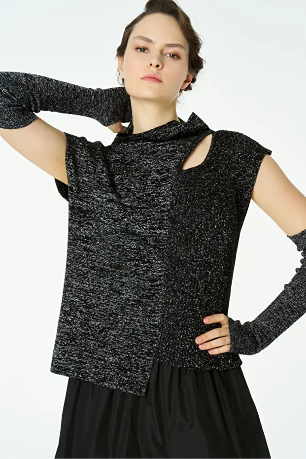 Alkor Bluz - Gümüş - 1