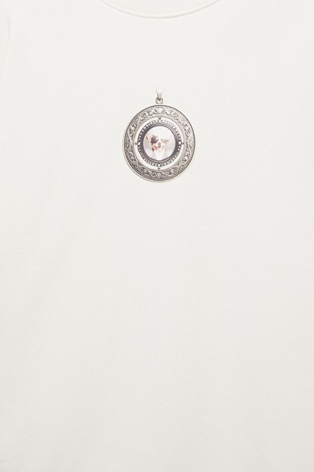 Köpek grafik baskılı salaş sweatshirt - 7