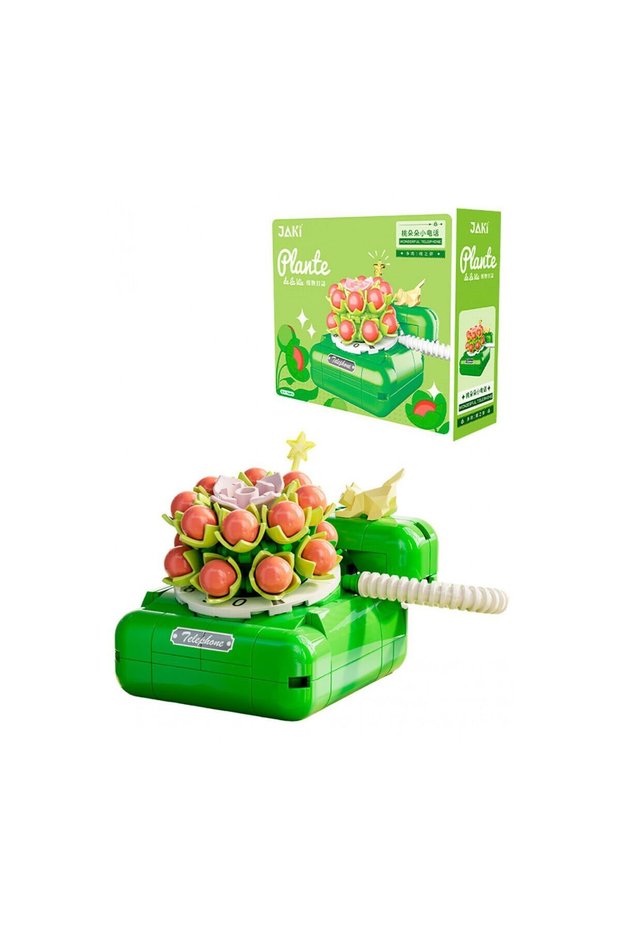 Jk2718 Jaki Flower Phone 189 Pieces Block Toy