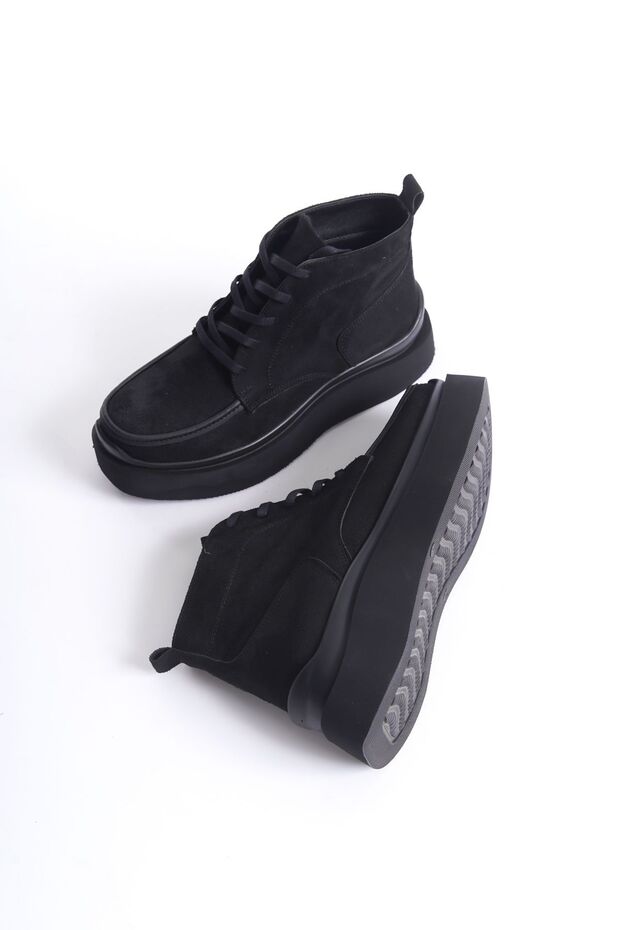 Kadın Bağcıklı Kalın Tabanlı Günlük Bot Floor - 5