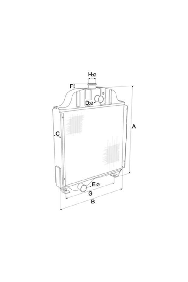 Radiator Ford 81817277 - 2
