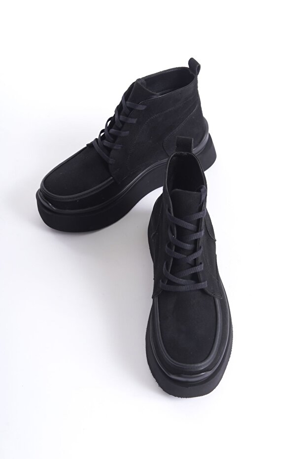 Kadın Bağcıklı Kalın Tabanlı Günlük Bot Floor - 1