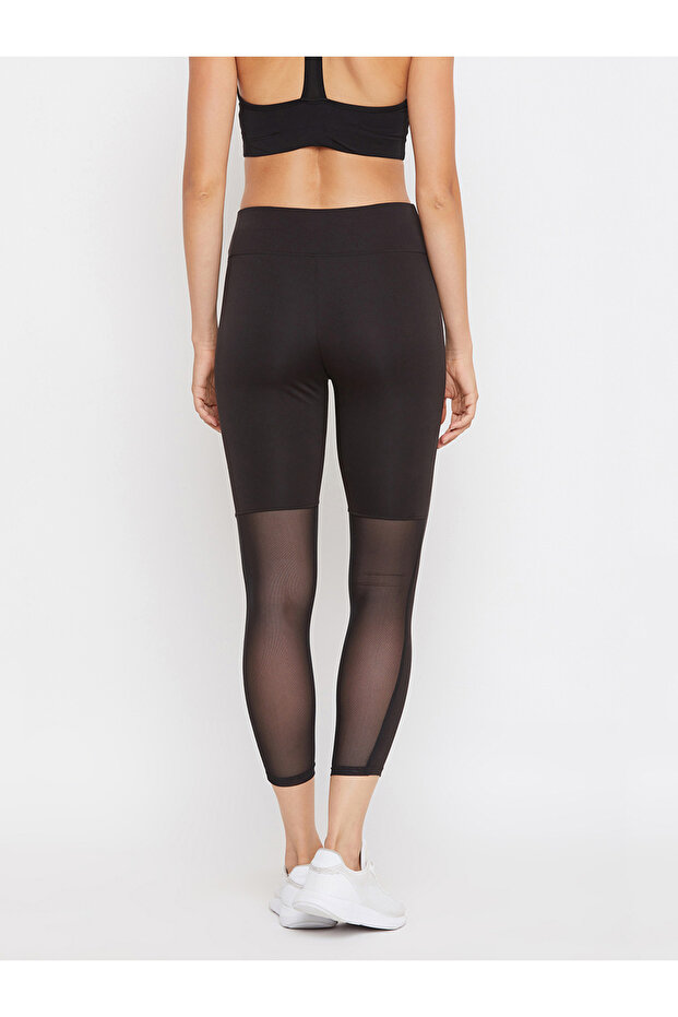 جوارب رياضية سوداء مع بطانة شبكية - 5