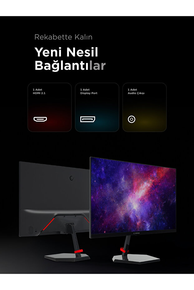 RAVEN RV25R240F 25 240hz 0,5ms FAST IPS FHD Freesync/G-Sync Flat Oyuncu Monitörü - 4