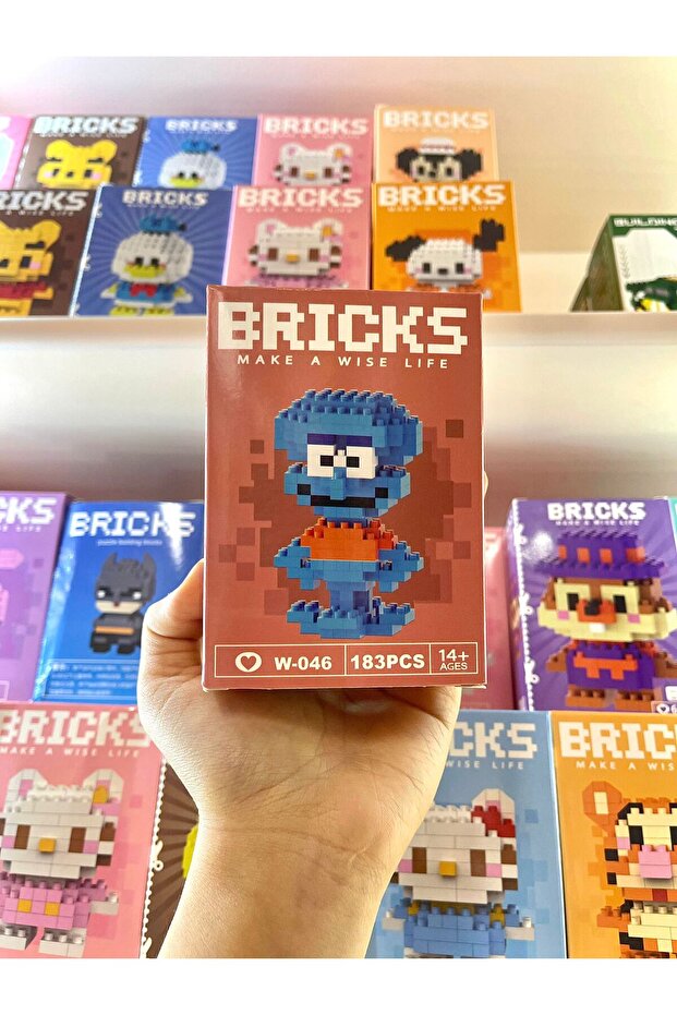 Squidward Bricks Yapı Oyuncak - 1