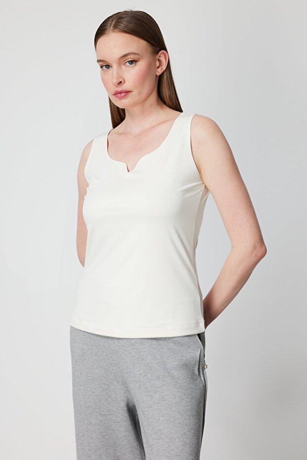 V Yaka Kolsuz Basic Bluz - 2