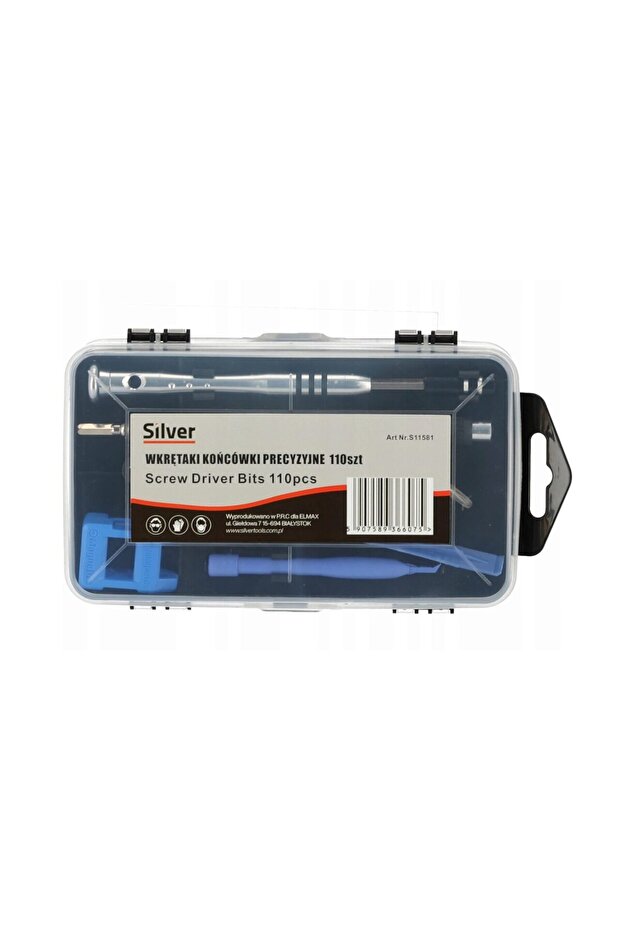 110-piece set, precision screwdriver head, bits, - 2