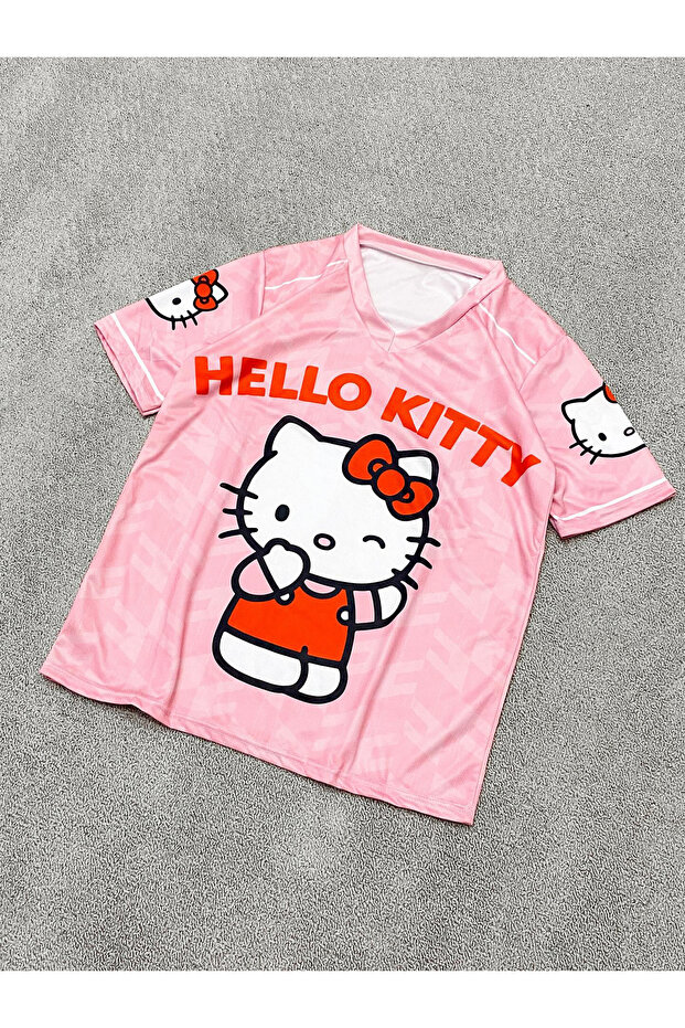 Pink Kitty 50 Blink Forma Unisex T-Shirt