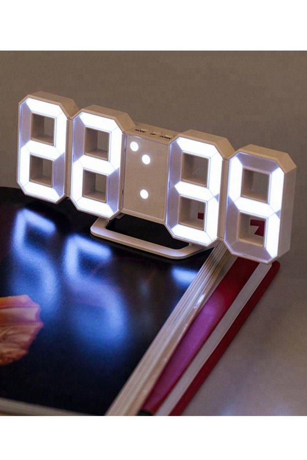 ET524S Electronic LED Digital Clock, Automatically Adjust the LED Brightness in Night