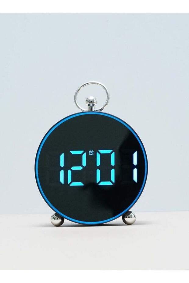8025 Electronic Clock -Blue