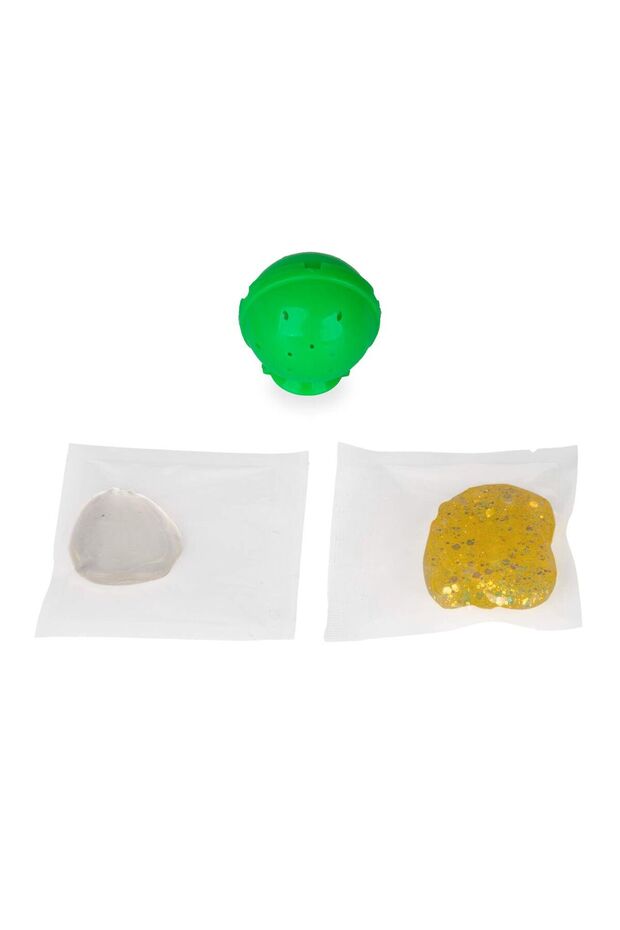 GOO FLEX CREATIVE SET "CREATE YOUR OWN BOUNCING BALL", YELLOW - 2