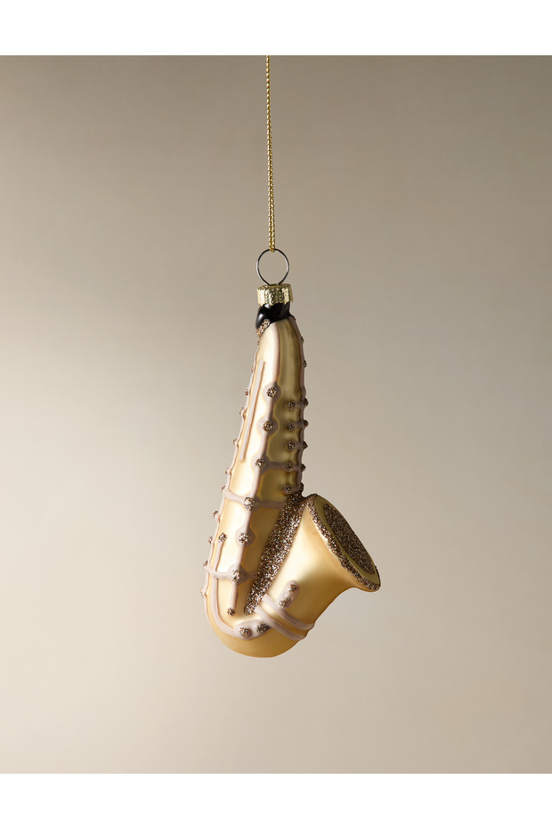 Saksafon Yılbaşı Ağaç Süsü - 3