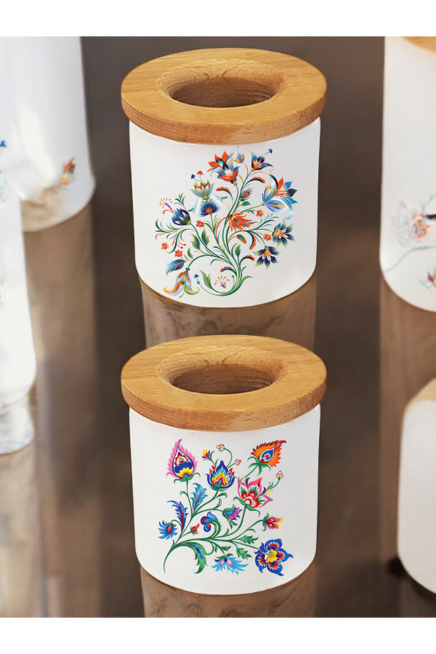 Patterned 2-Piece Pen Holder - Office Desk Pen Holder, Office Supplies, Pen Holder, Pen Holder for Office