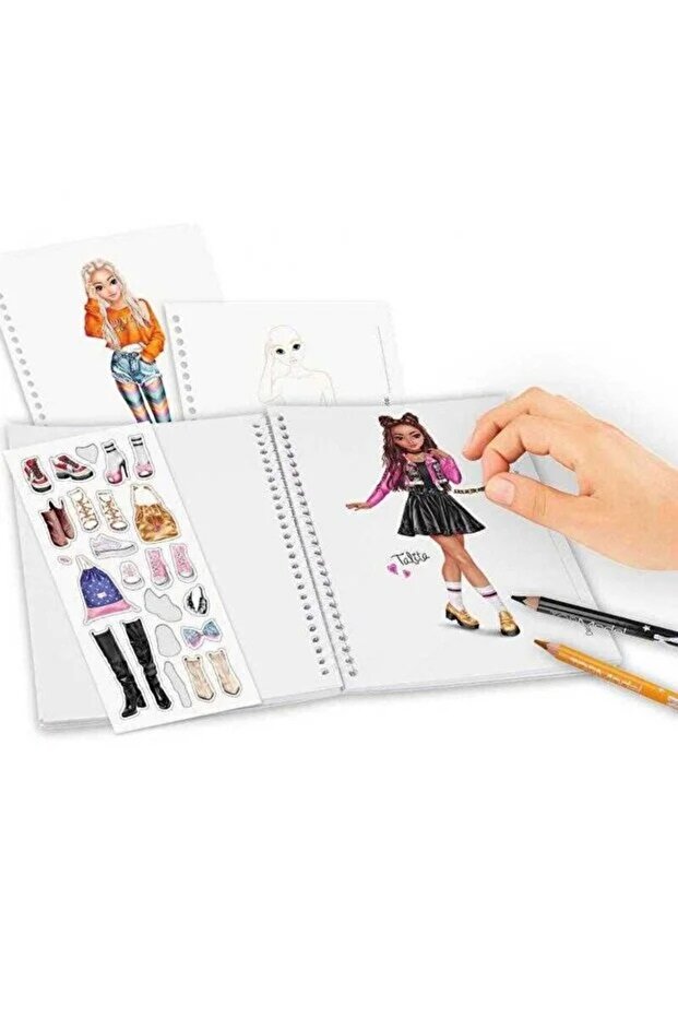 Topmodel Pocket Colourıng Book - 3