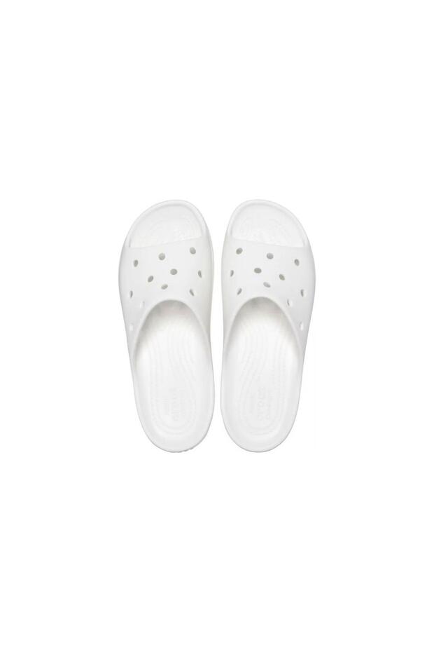 Elegant Elevate Platform Slides - White - 5