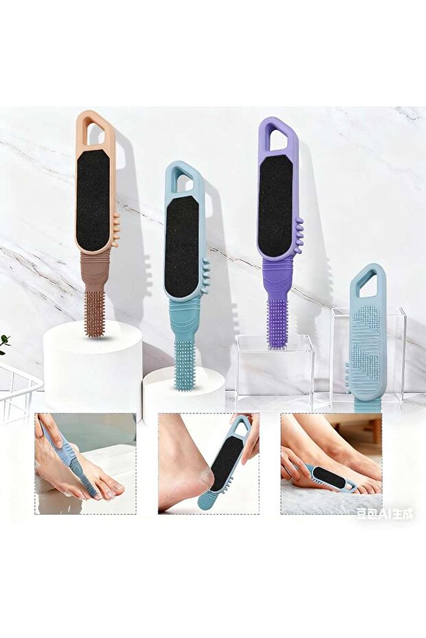فرشاة تنظيف القدم متعددة الوظائف للتنظيف العميق - 5