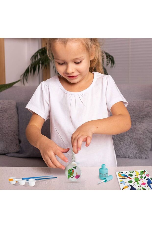 CREATIVE SET "PAPER PATCH" SHELL JEWELRY - 3