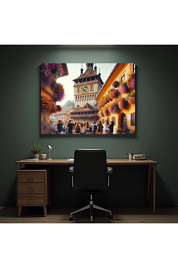 Painting - Clock Tower - 3