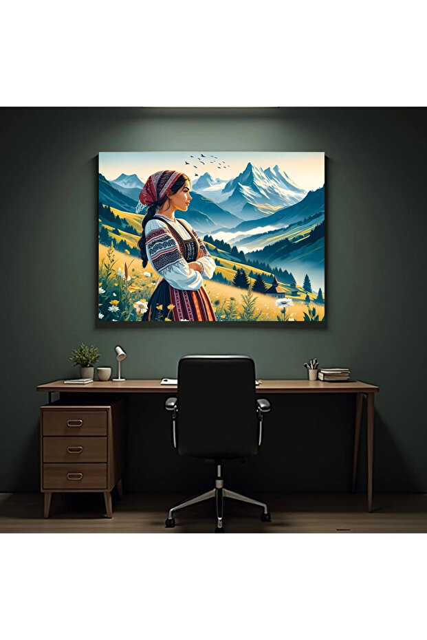 Tablou - Portret la munte - 2