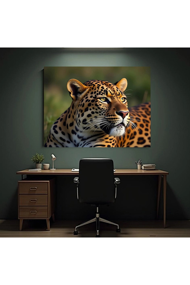 Tablou - Leopard atent - 2