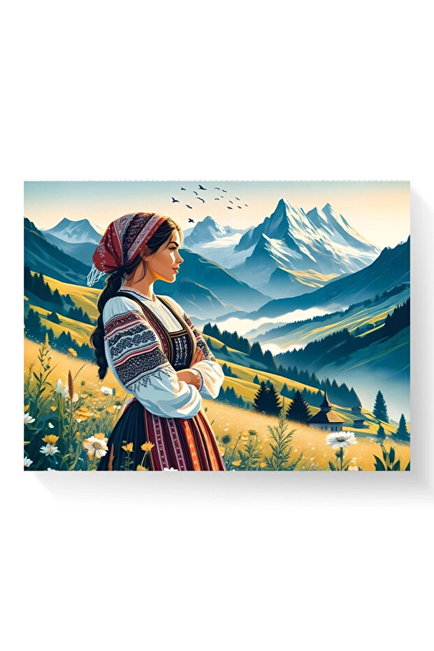 Tablou - Portret la munte - 3