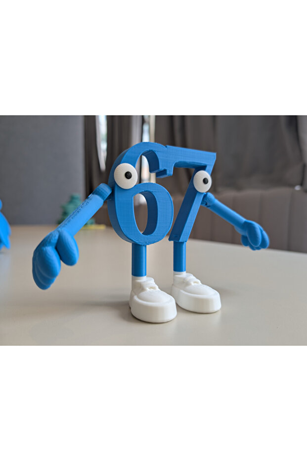 Brainrot - 67 Eklemli Figür Oyuncak - 1