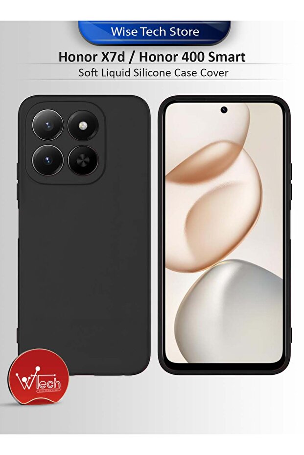 Honor X7d 5G/4G / Honor 400 Smart 5G 2025 Soft Liquid Silicone Case Cover