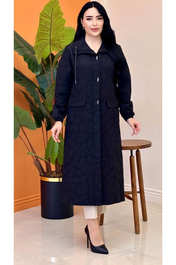 OVAL DESEN KAPİTONE KAP - 1