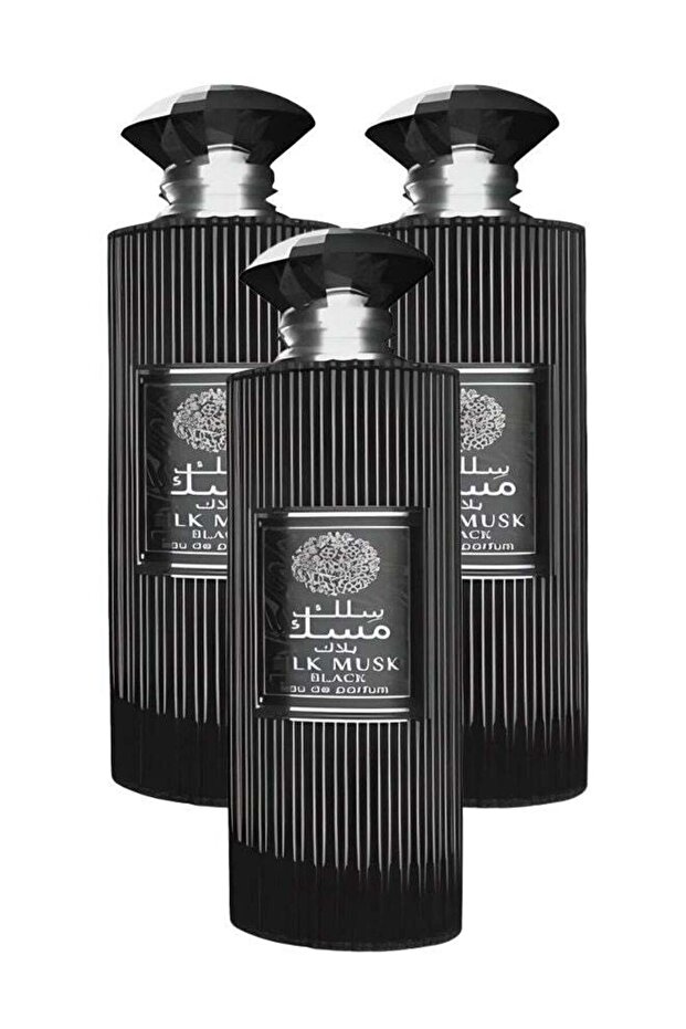 عطر مسك الحرير الأسود للجنسين، 3 قطع، 100 مل
