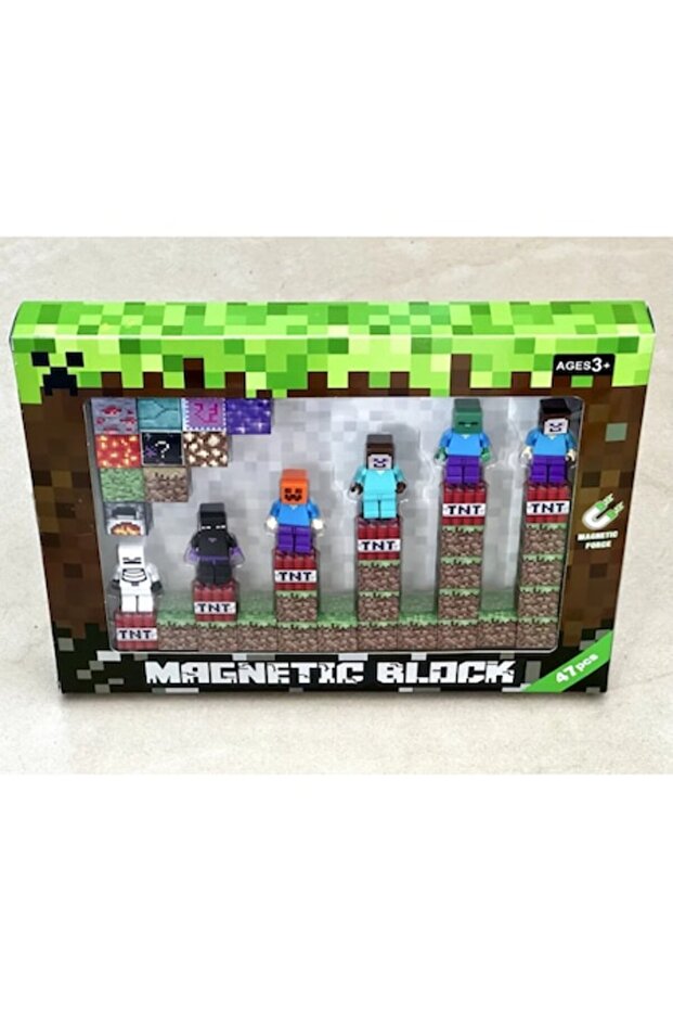 47-piece Magnetic Block Set — Creative Constructions - 1