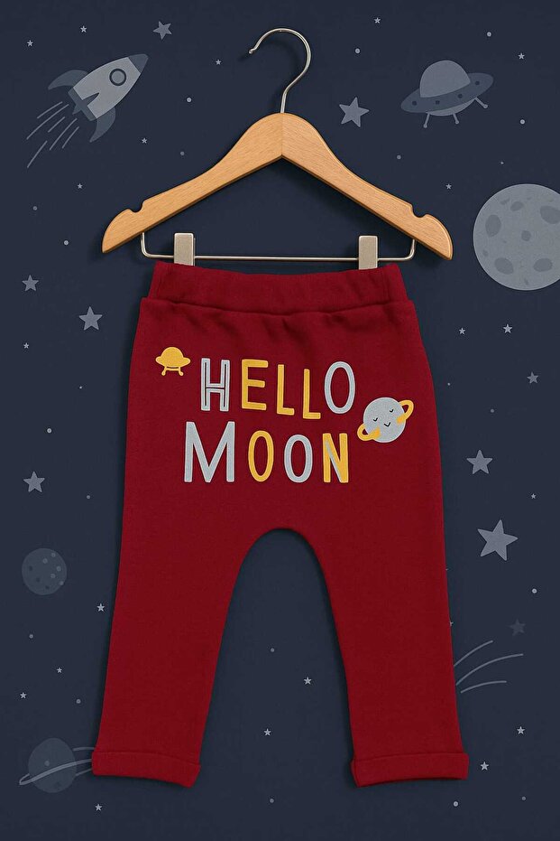 طقم مكون من قطعتين للأطفال الأولاد بنمط صاروخ - 3