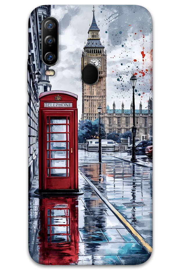 General Mobile Gm 20 Pro Case Hd Pattern Printed Back Cover - London