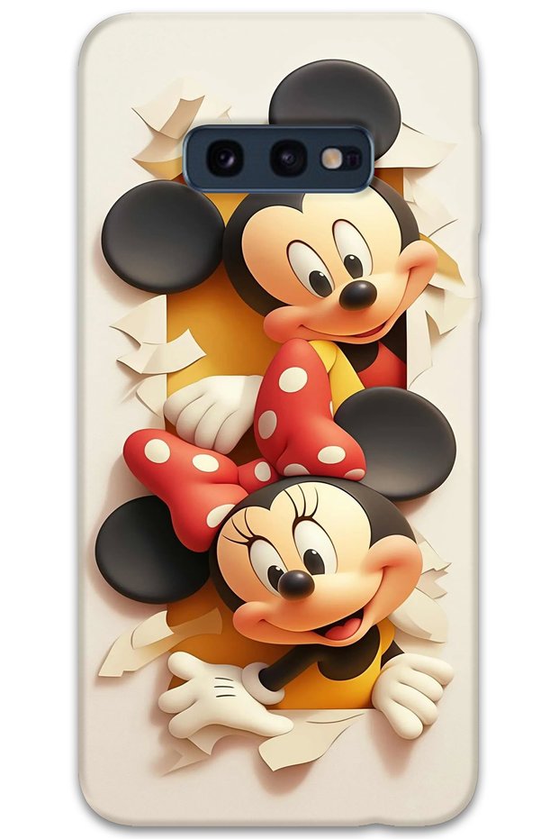 Samsung Galaxy S10E Case Hd Pattern Printed Back Cover - Mickey 2