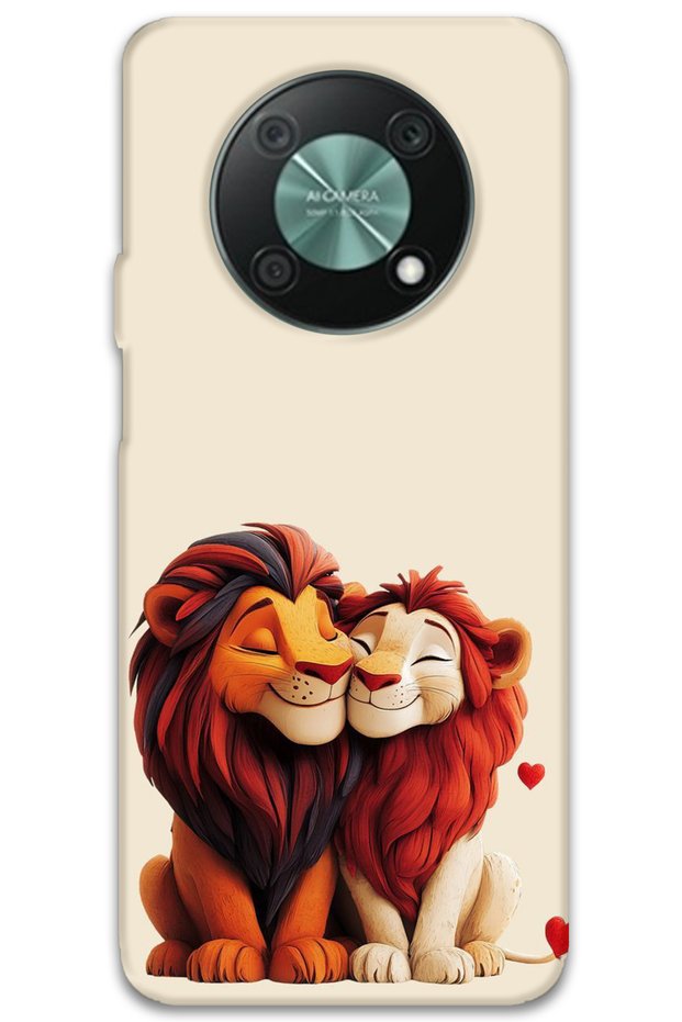 Huawei Nova Y90 Case Hd Pattern Printed Back Cover - Lion King