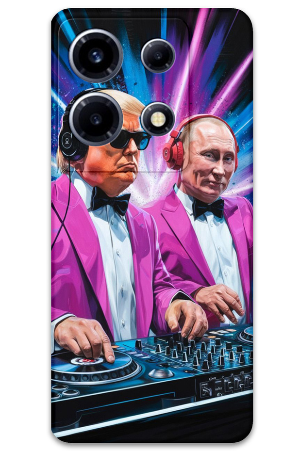 Infinix Note 30 Vip Case Hd Pattern B Printed Back Cover - Dj Trump Putin
