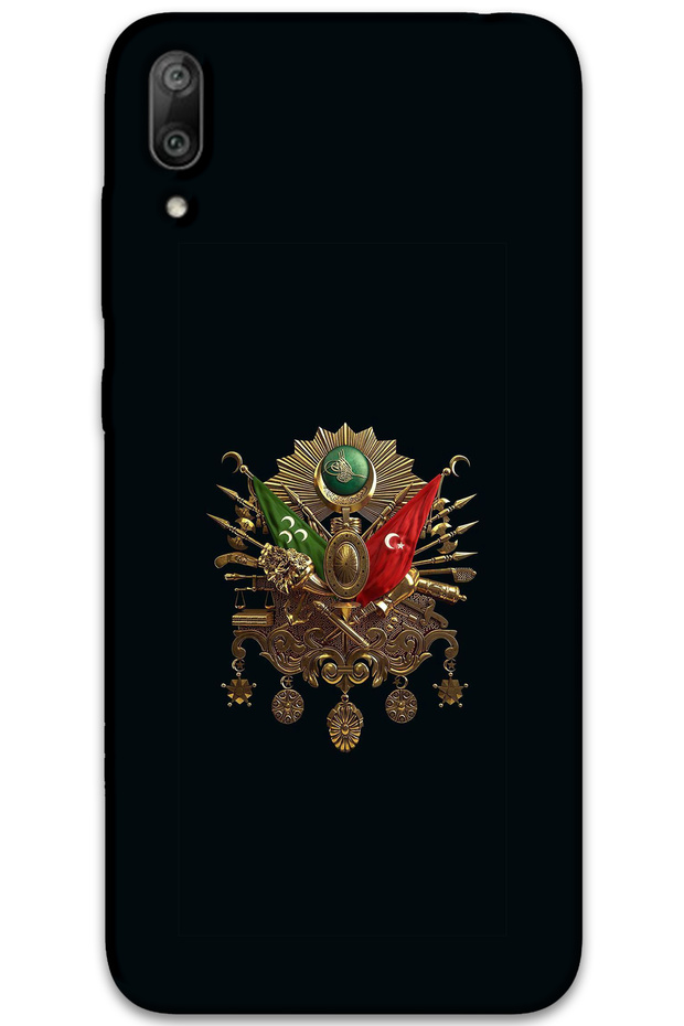 Huawei Y7 Prime 2019 Case Hd Pattern Printed Back Cover - Tuğra