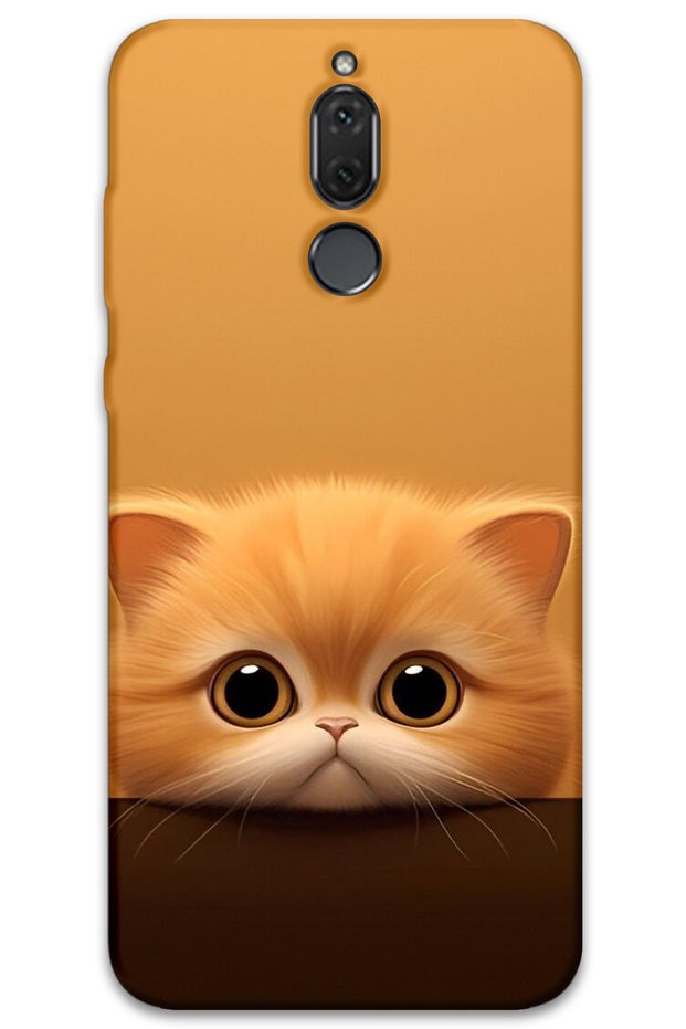 Huawei Mate 10 Lite Case Hd Pattern Printed Back Cover - Yellow Kittens
