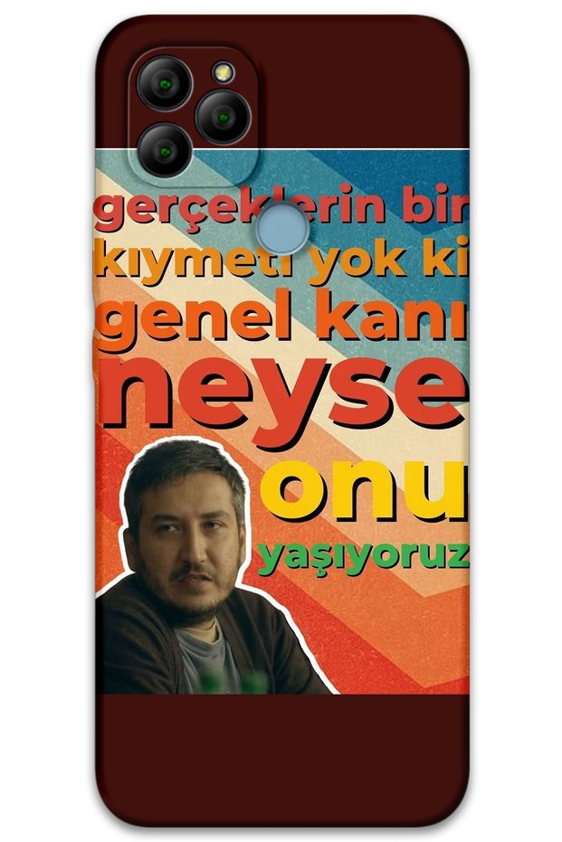 General Mobile Gm 22 Case Hd Pattern Printed Back Cover - General Kanı
