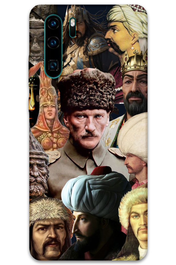 Huawei P30 Pro Case Hd Pattern Printed Back Cover - Big Turks