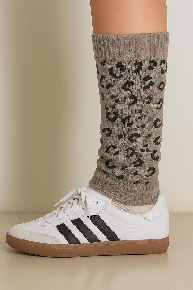 3 قطع من الجوارب القطنية الأساسية ذات النقوش - 6