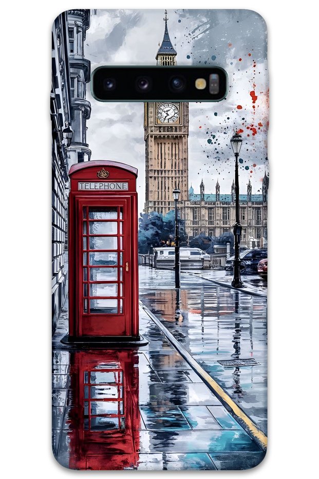 Samsung Galaxy S10 Plus Case Hd Pattern Printed Back Cover - London