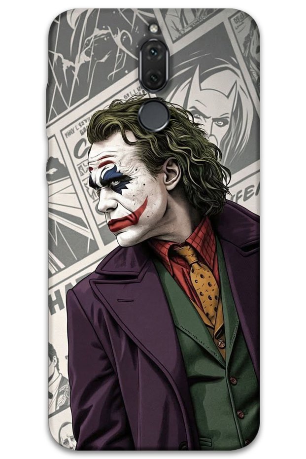 Huawei Mate 10 Lite Case Hd Pattern Printed Back Cover - Joker