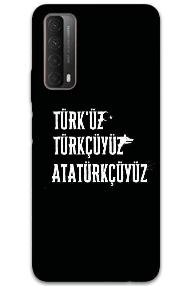 Huawei P Smart 2021 Case Hd Pattern Printed Back Cover - Turkish