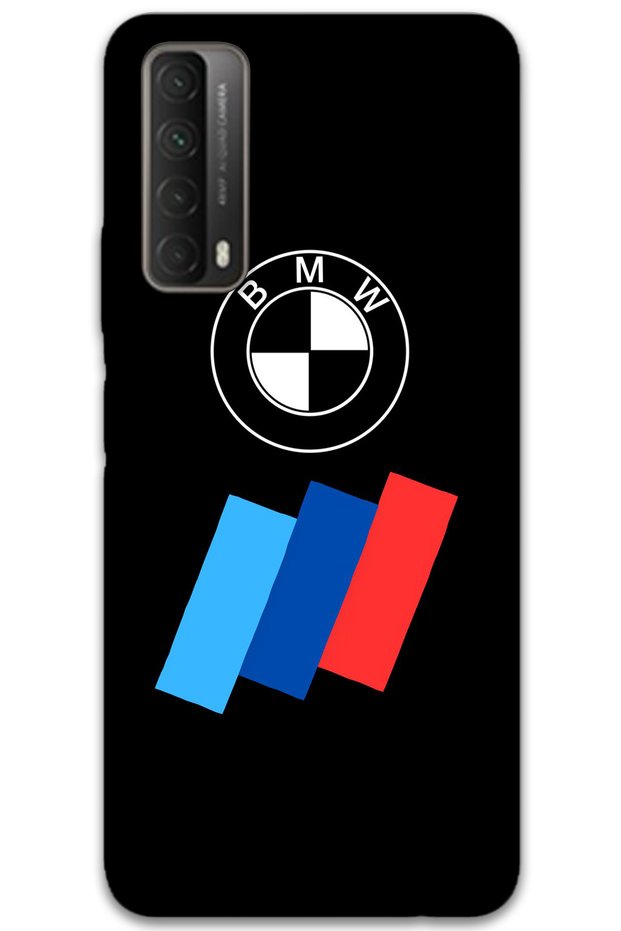 Huawei P Smart 2021 Case Hd Pattern Printed Back Cover - Logo Strip