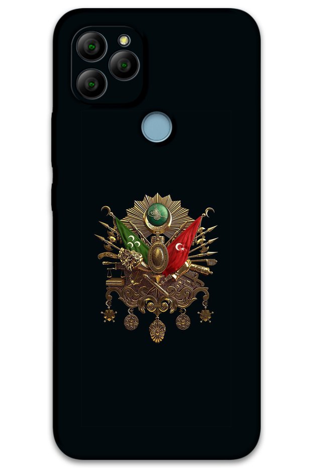 General Mobile Gm 22 Case Hd Pattern Printed Back Cover - Tuğra