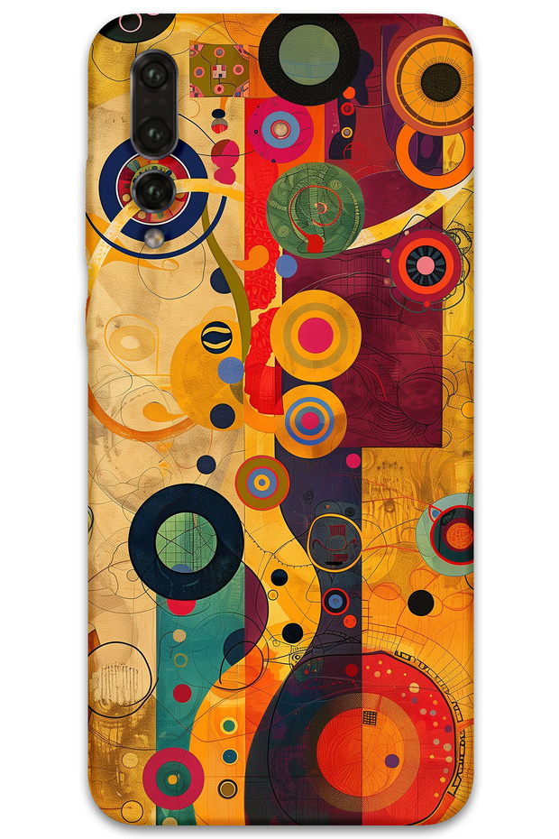 Huawei P20 Pro Case Hd Pattern Printed Back Cover - Artistic