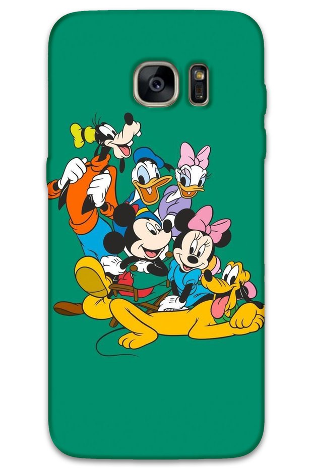 Samsung Galaxy S7 Edge Case Hd Pattern Printed Back Cover - Mickey 1