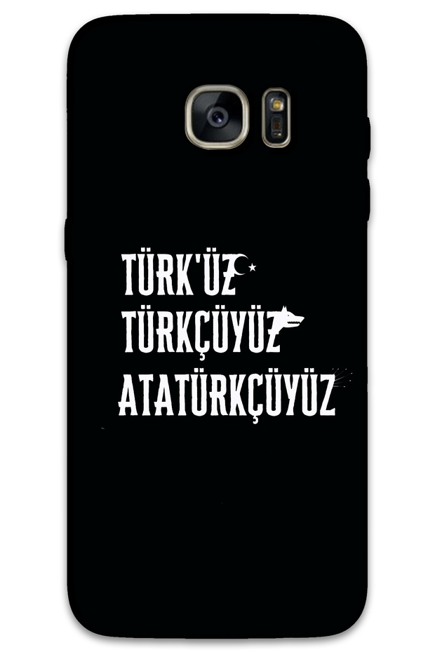 Samsung Galaxy S7 Edge Case Hd Pattern Printed Back Cover - Turkish