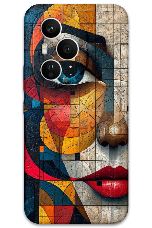 Huawei Honor 400 Pro Case Hd Pattern Printed Back Cover - Art Face