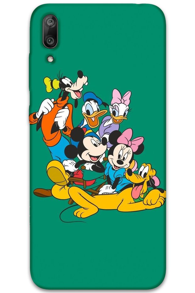 Huawei Y7 Prime 2019 Case Hd Pattern Printed Back Cover - Mickey 1